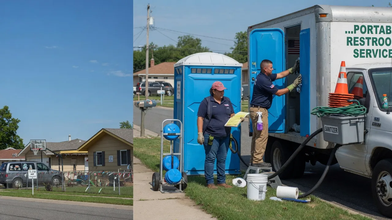 Portable Toilet Rental in North Springfield, PA near me